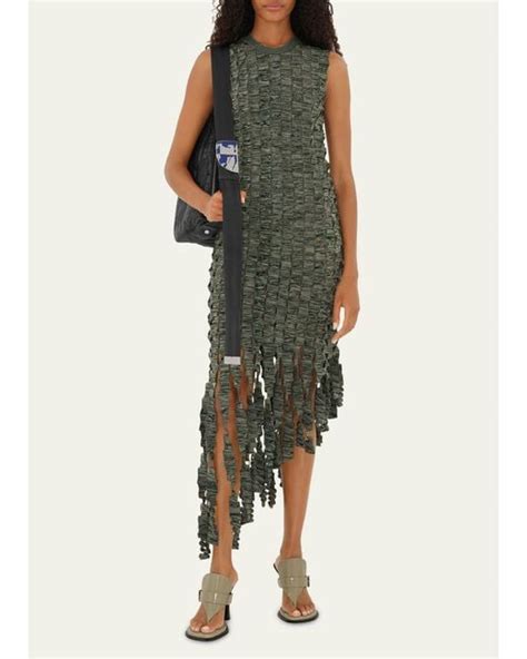 burberry asymmetric sweater|Burberry Sleeveless Asymmetric Fringe Sweater Dress .